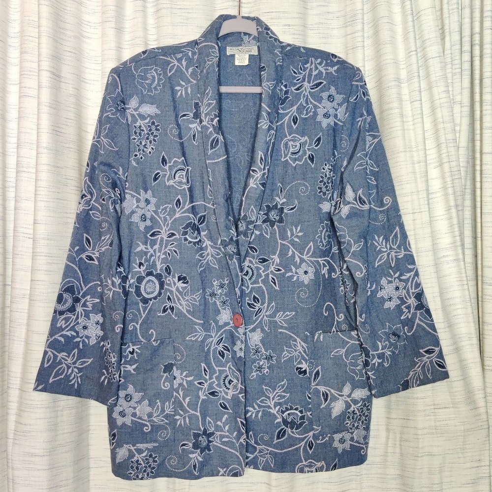Vintage Kensington Square Women's  Blazer